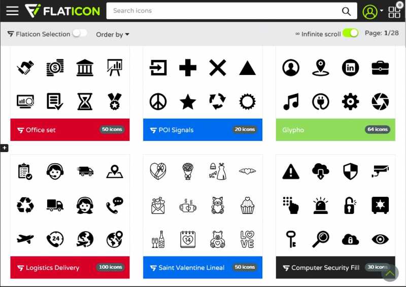 open source vector icons